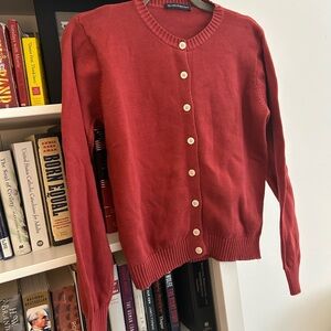 Brandy Melville red / rust cardigan
